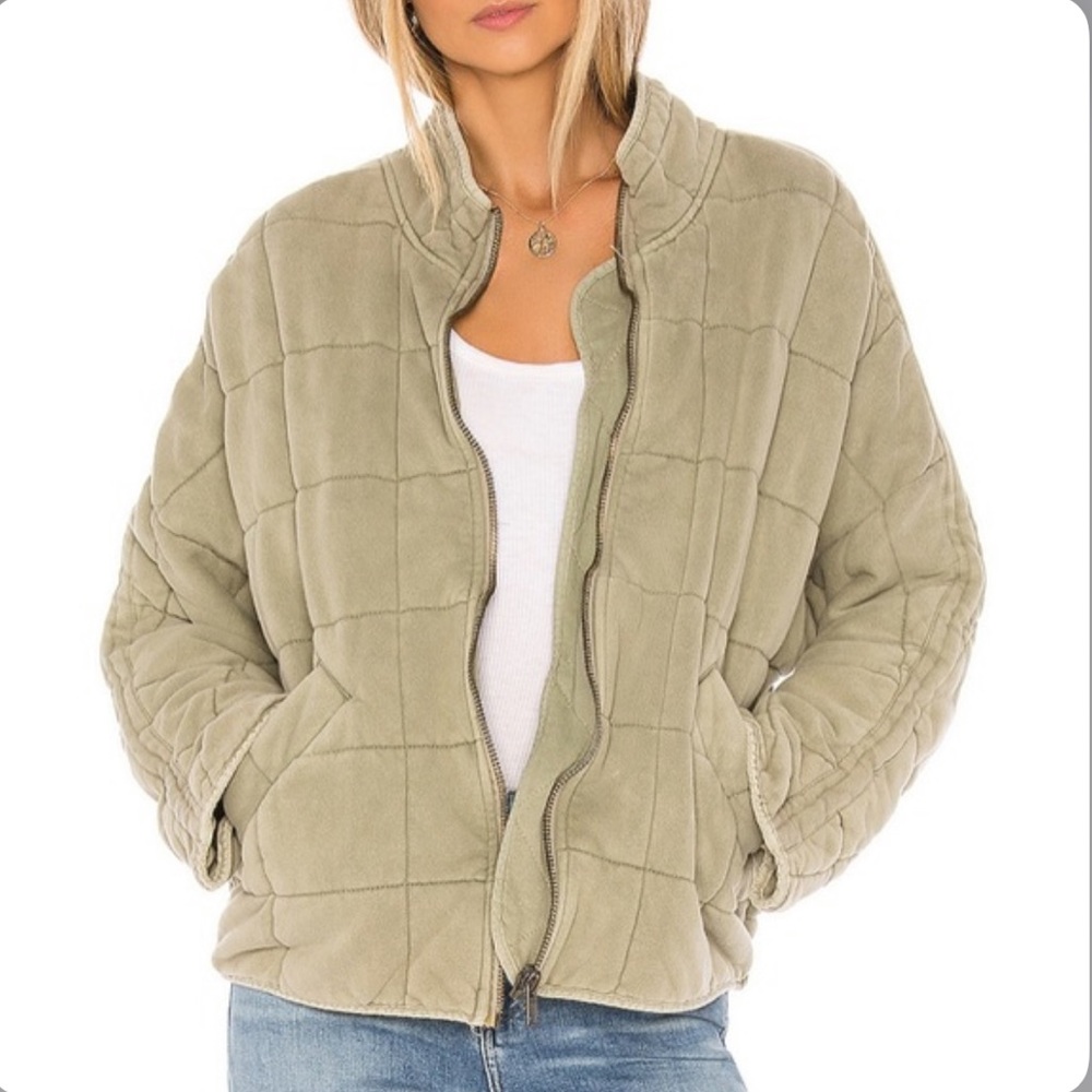 Free People Dolman Quilted Jacket